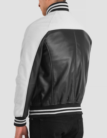 Terrance Varsity Leather Jacket