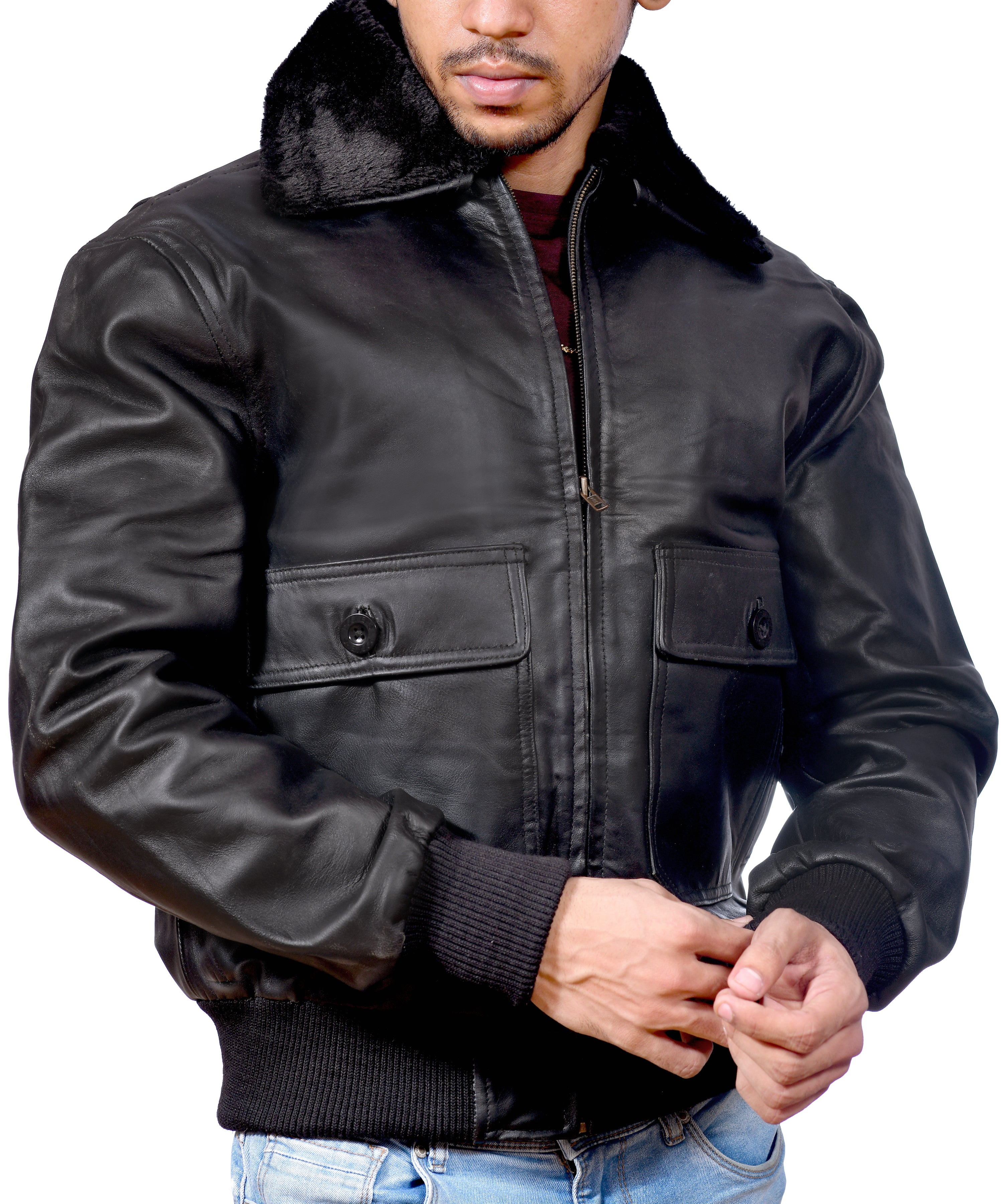 G-1 Flight Bomber Leather Jacket