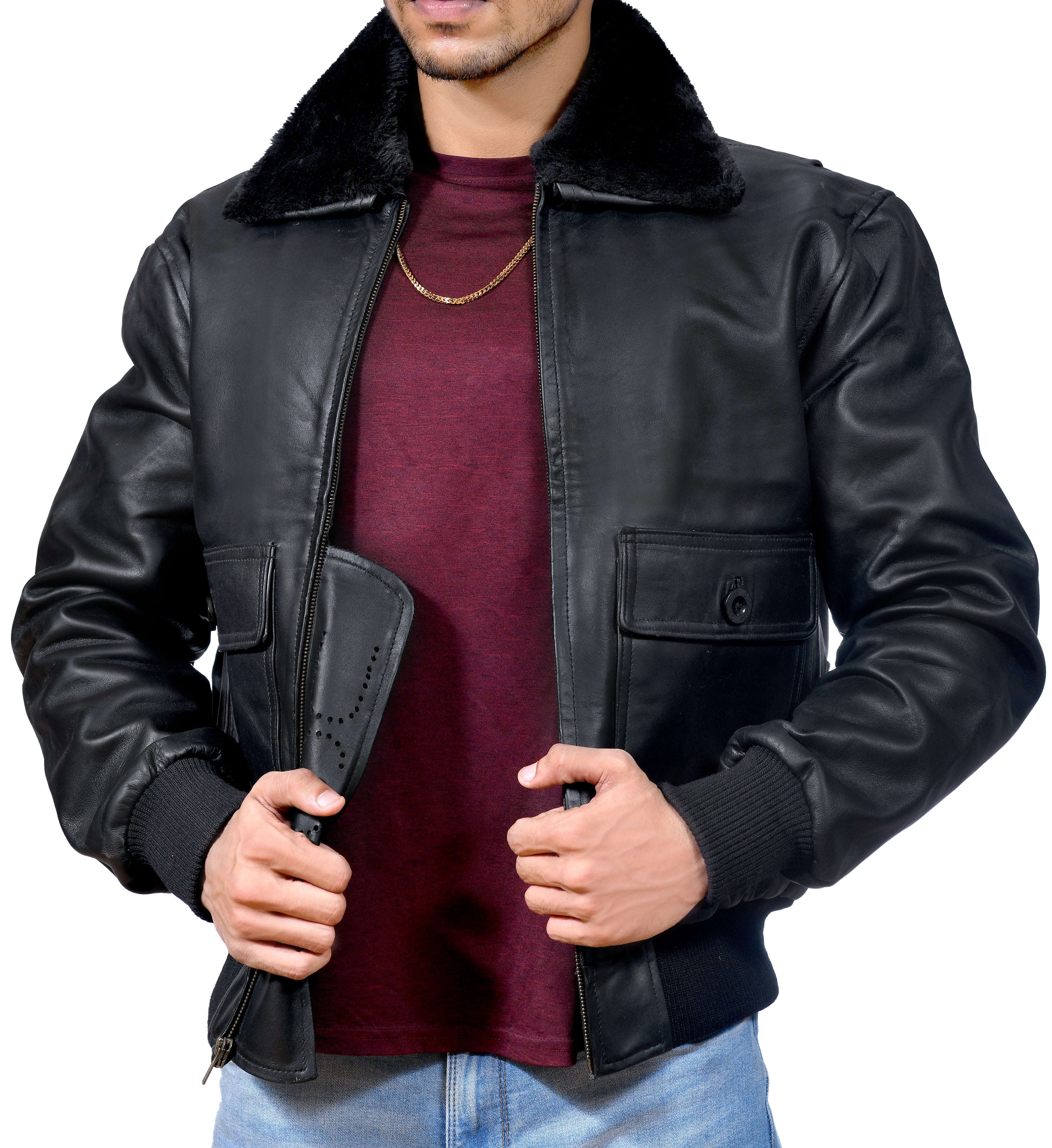 G-1 Flight Bomber Leather Jacket