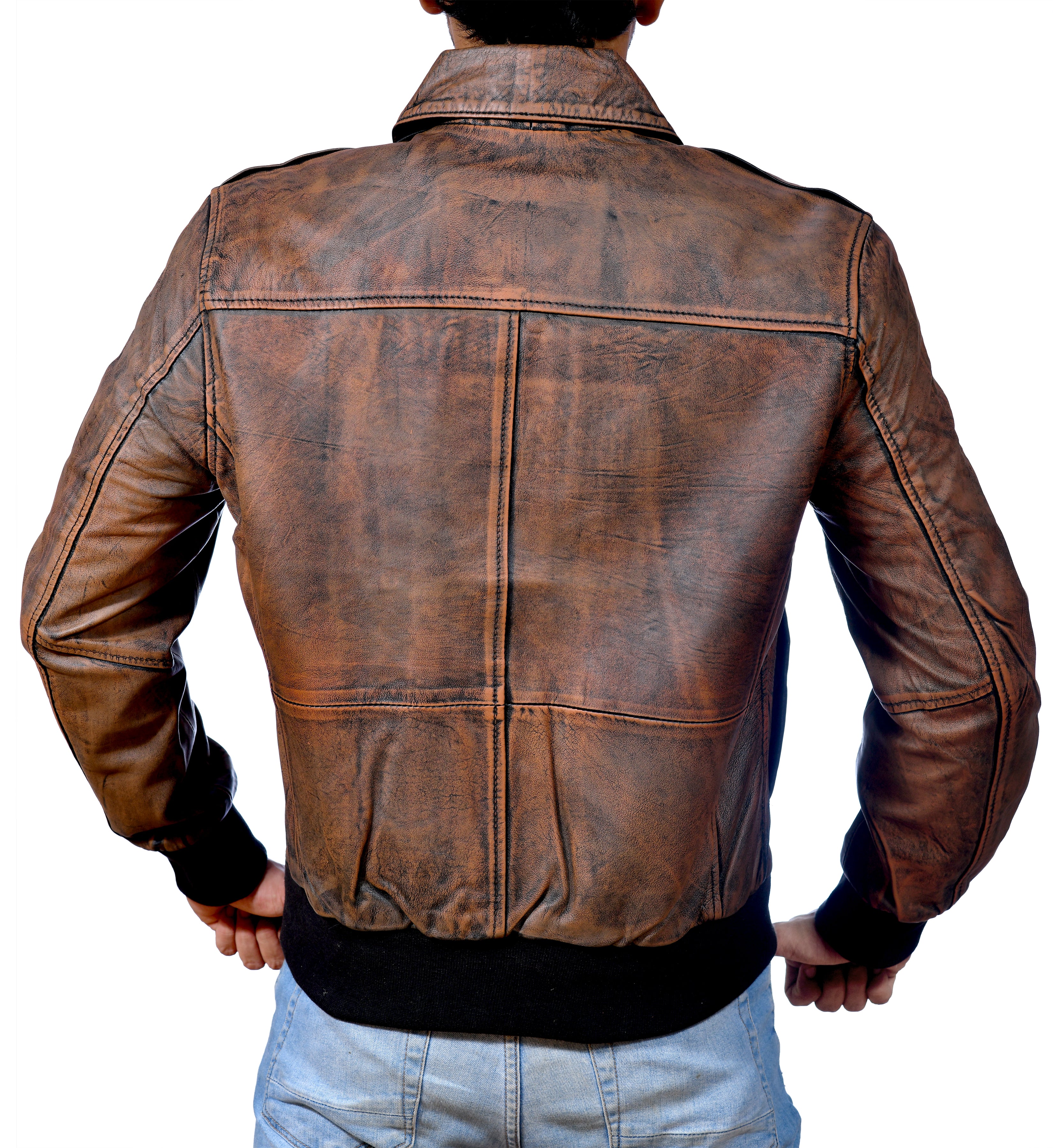 Bomber Men's Leather Jacket