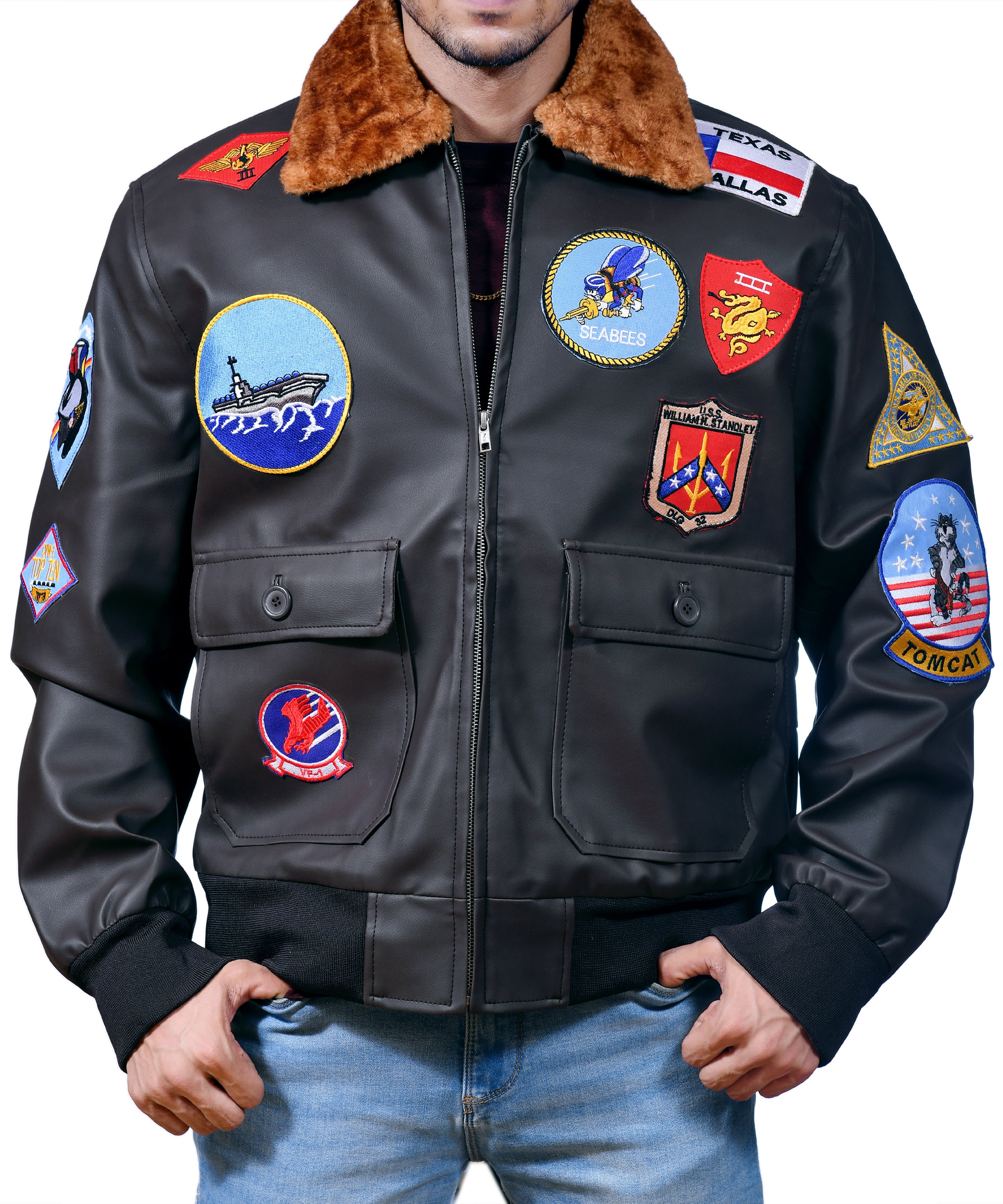 Maverick Top Gun Leather Jacket