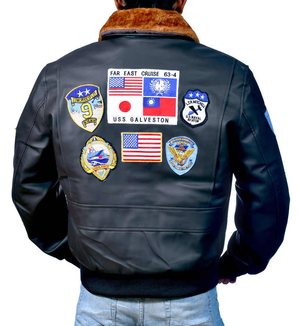 Maverick Top Gun Leather Jacket