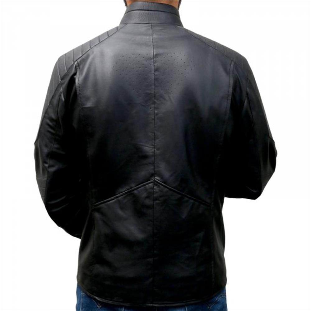 Smallville Superman Black Leather Jacket