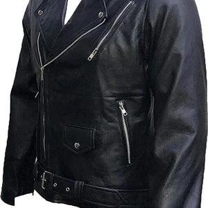 South Side Snake Serpents black leather jacket