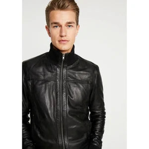 Highschool Black Leather Jacket