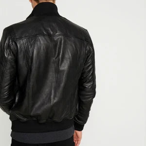 Highschool Black Leather Jacket