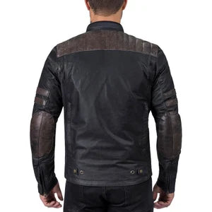 Viking Cycle Britannica Riding Leather Motorcycle Jacket