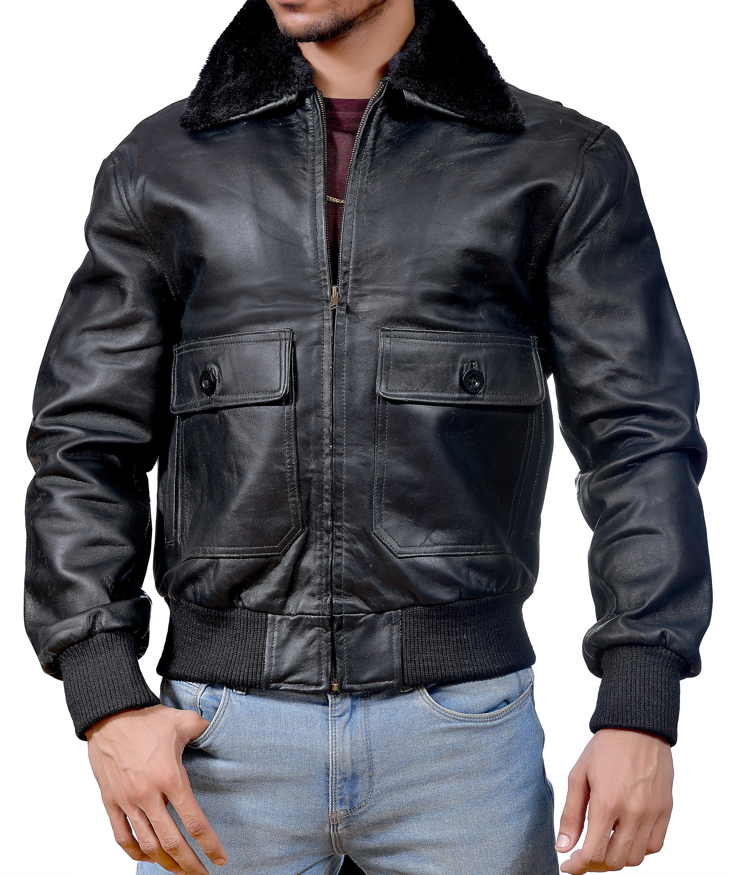 G-1 Flight Bomber Leather Jacket